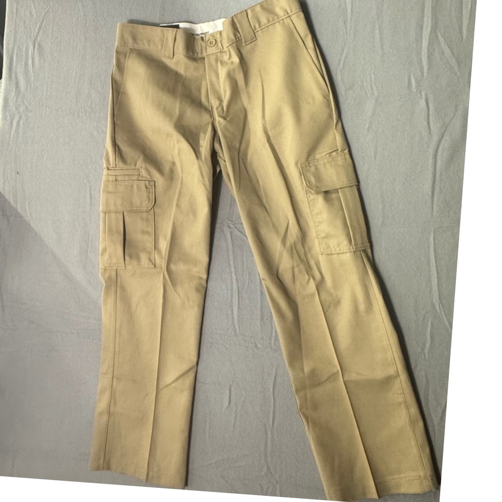 Dickies Flex Regular‎ Fit Straight Leg Cargo Pants Mens 34x30 Desert Sand